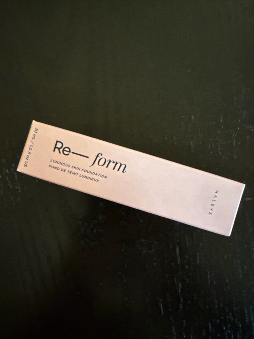 HALEYS Re-form Luminous Skin Foundation 2.50 NEW -